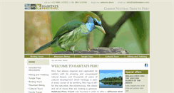 Desktop Screenshot of habitatsperu.com
